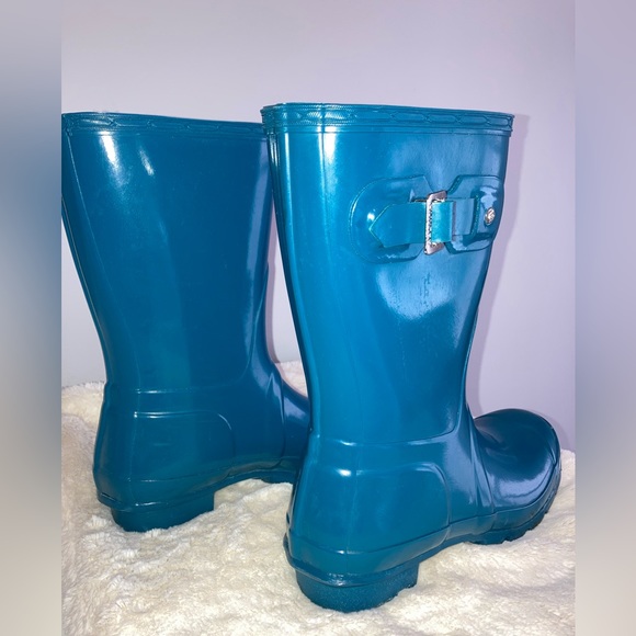 HUNTER Original Short Gloss Rain Boots - Picture 6 of 11